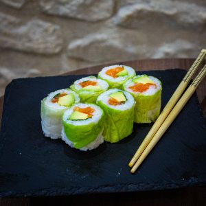 MAKI ROULEAUX DE PRINTEMPS SAUMON AVOCAT